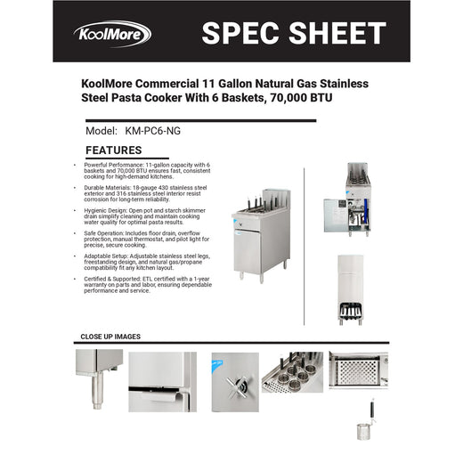 Spec Sheet