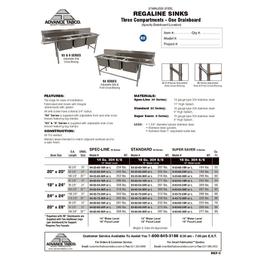 Spec Sheet
