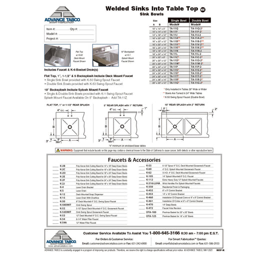 Spec Sheet