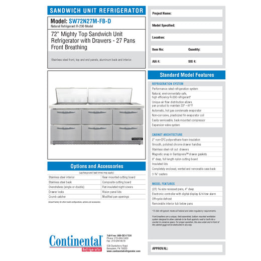 Spec Sheet