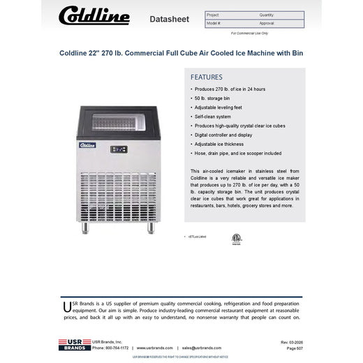 Spec Sheet