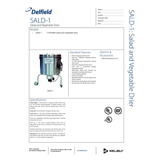 Spec Sheet