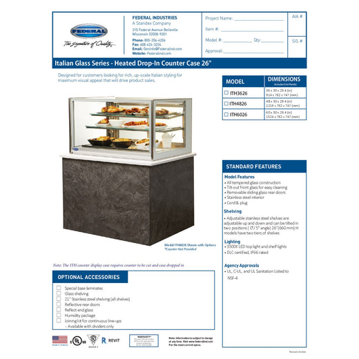 ITH6026 Spec Sheet