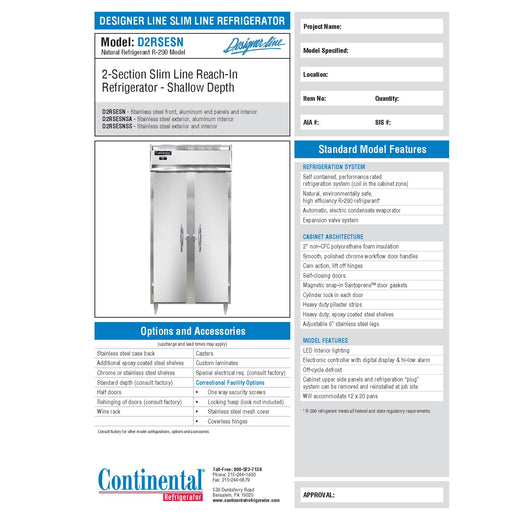 Spec Sheet