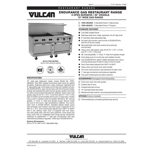 Spec Sheet