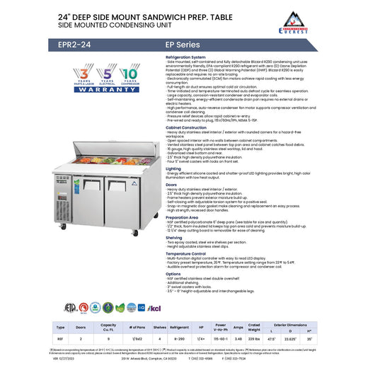 Spec Sheet