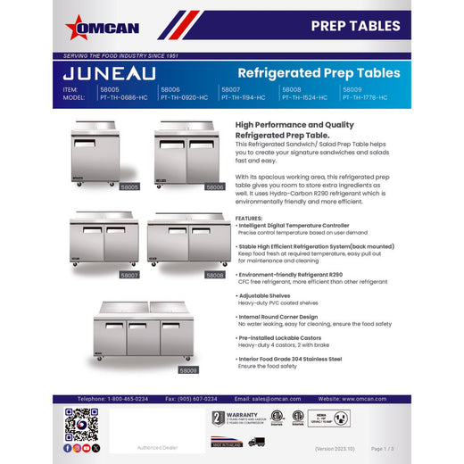 Spec Sheet