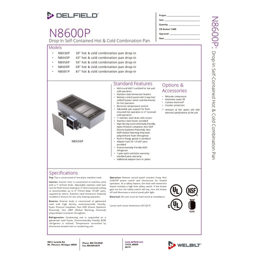 Spec Sheet