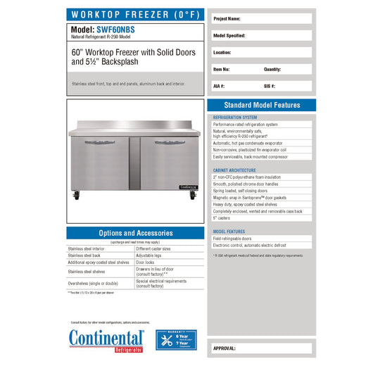 Spec Sheet