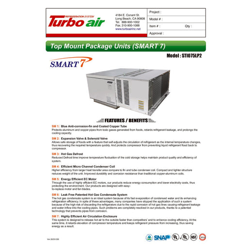 Spec Sheet