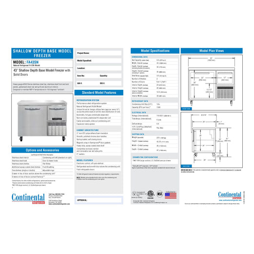 Spec Sheet
