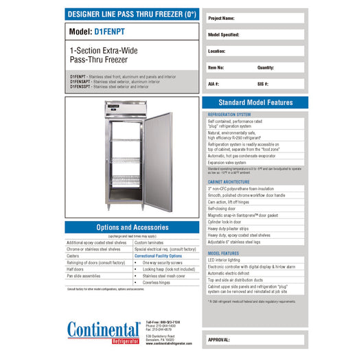 Spec Sheet