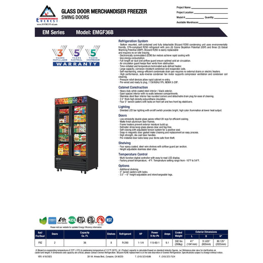 Spec Sheet