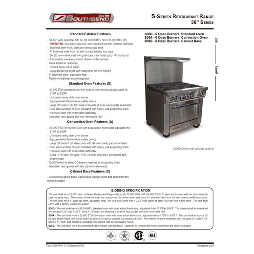Spec Sheet