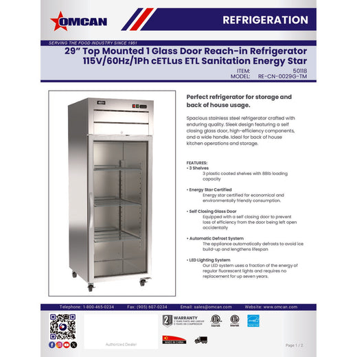 Spec Sheet