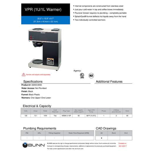 Spec Sheet