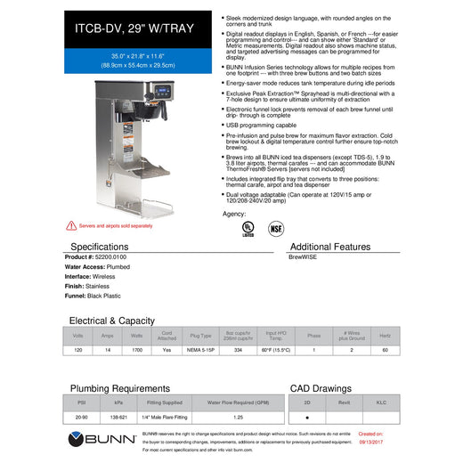 Spec Sheet