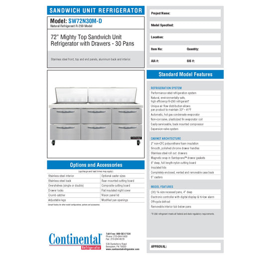 Spec Sheet