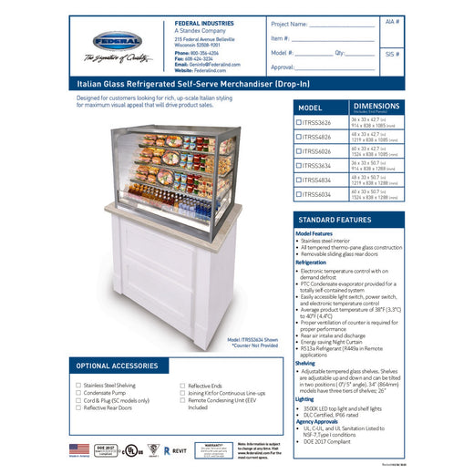 ITRSS6026 Spec Sheet