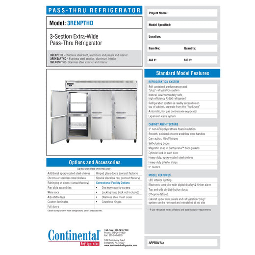 Spec Sheet