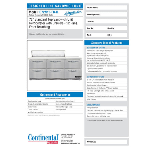 Spec Sheet