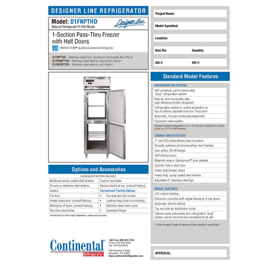 Spec Sheet