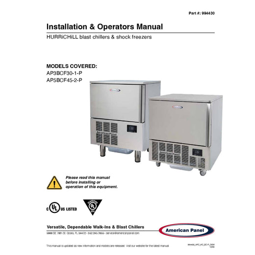 Installation & Operation Manual