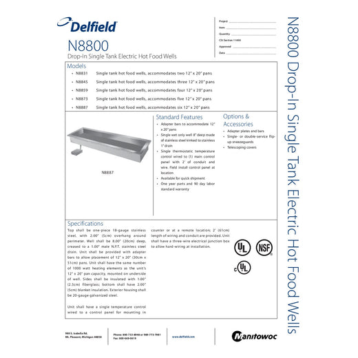 Spec Sheet