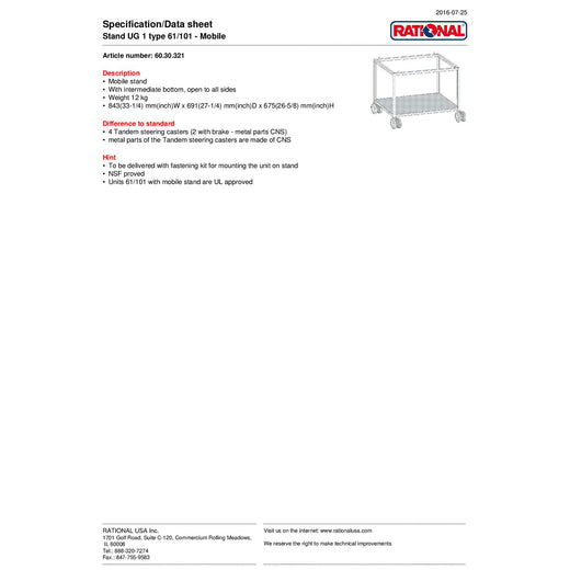 Spec Sheet