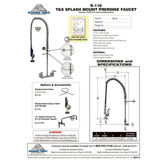 Spec Sheet