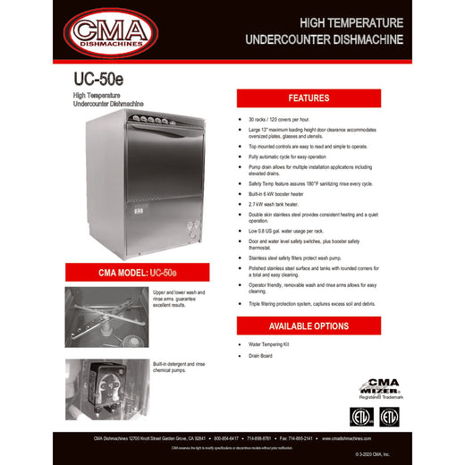 Spec Sheet