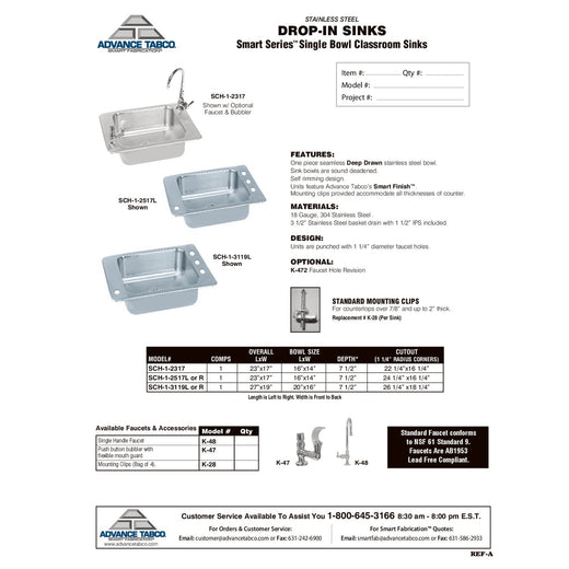 Spec Sheet