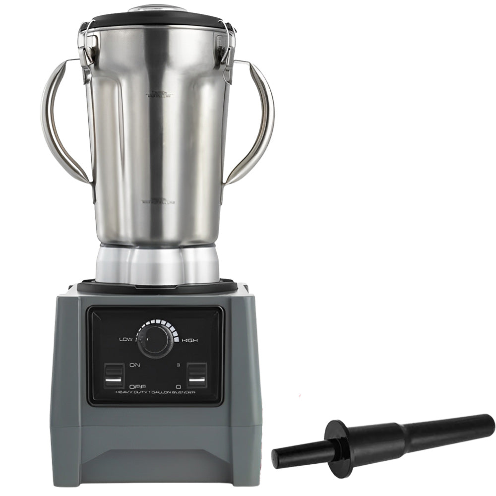 Prepline MIX2-SS blender, front view with stirring rod