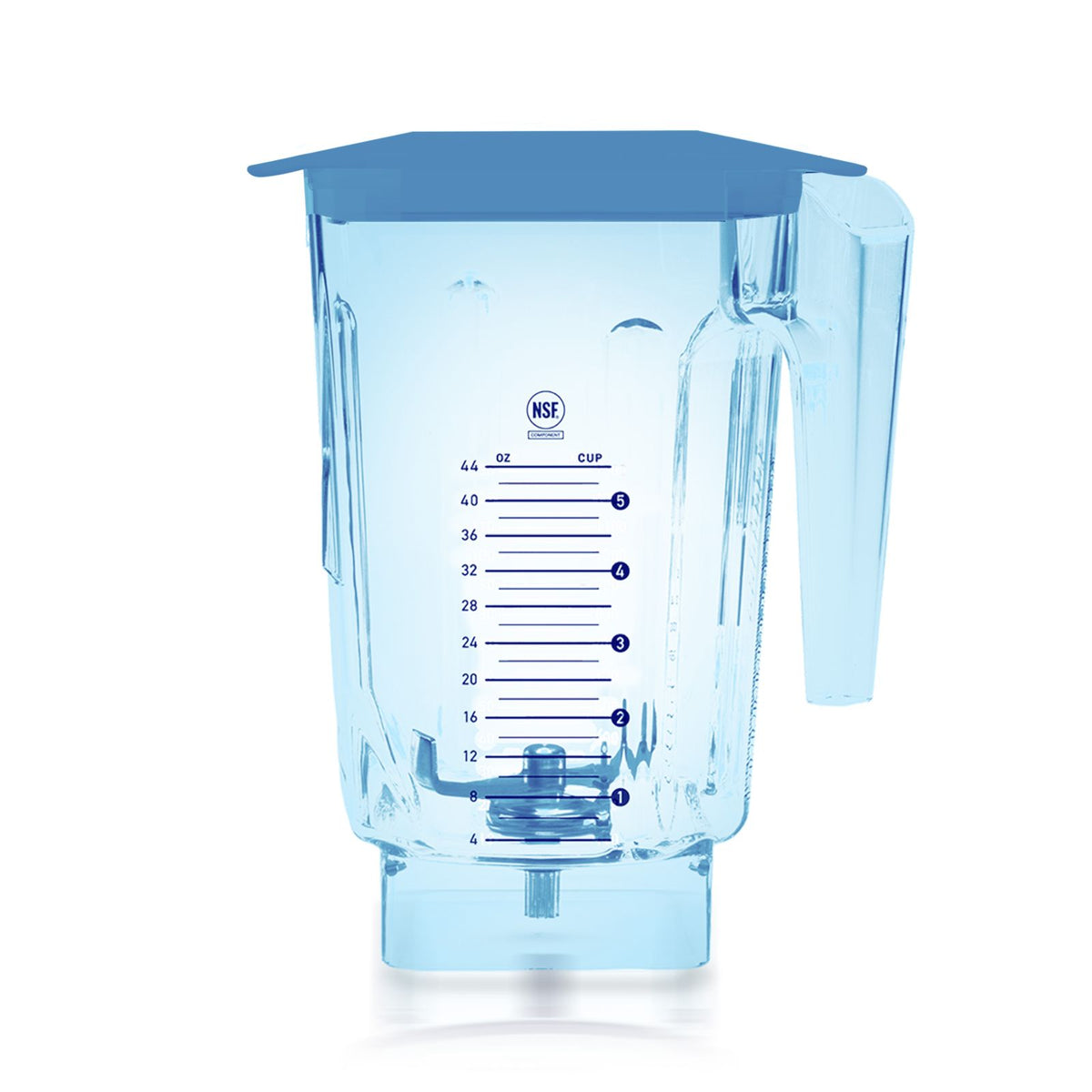 Blendtec 40-650-62 blue Ultra Jar, no spout, blue lid