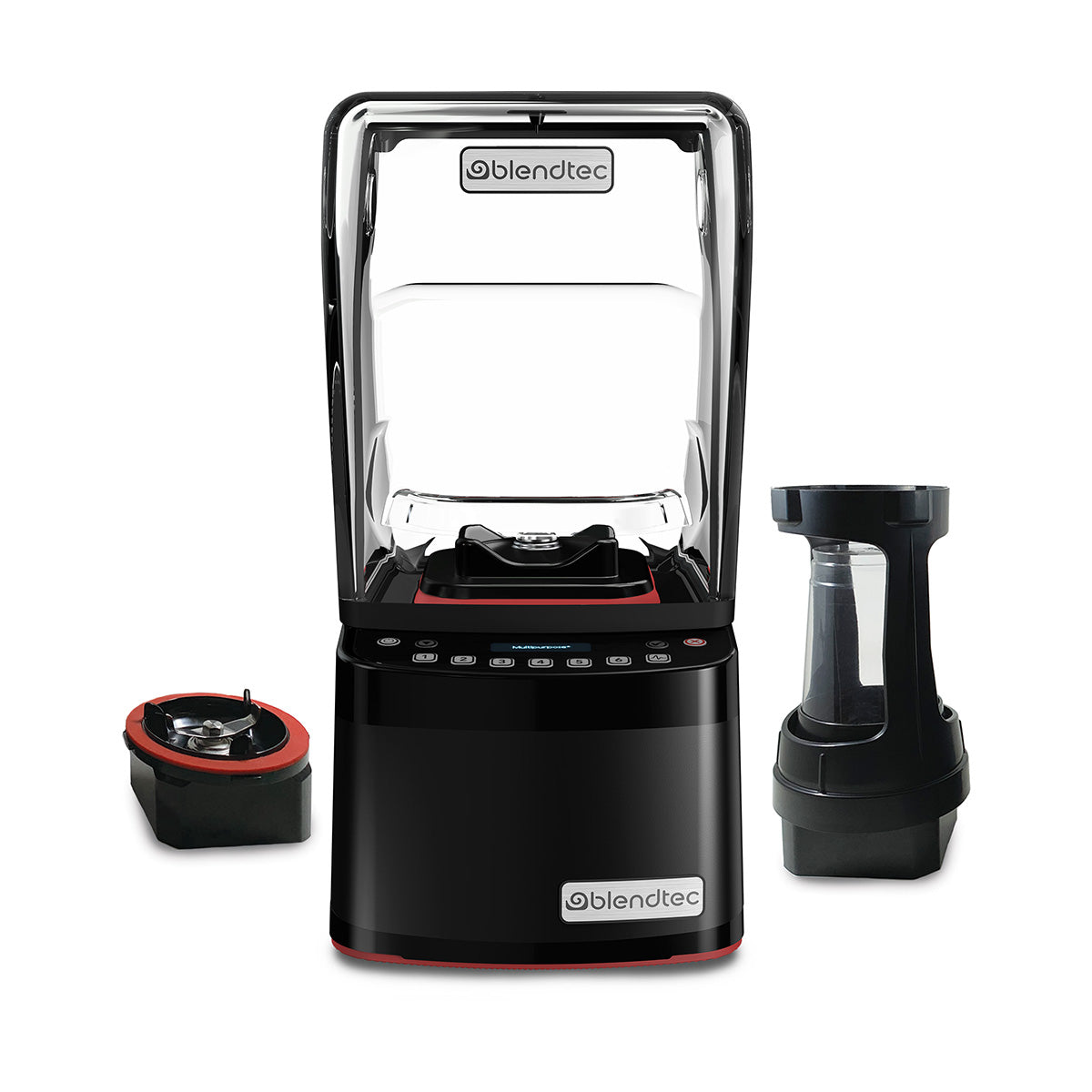 Blendtec SNBSXC2901-B1K Stealth Nitro X blender with micronizer and cup stand