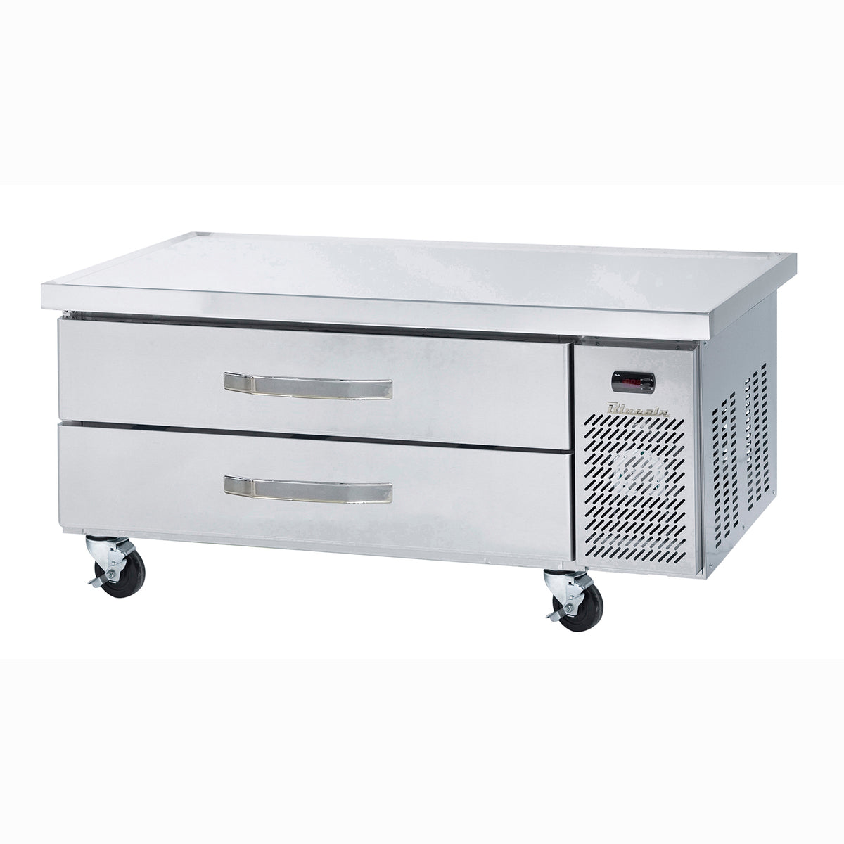 Blue Air BACB60M-HC refrigerated chef base, front angle view