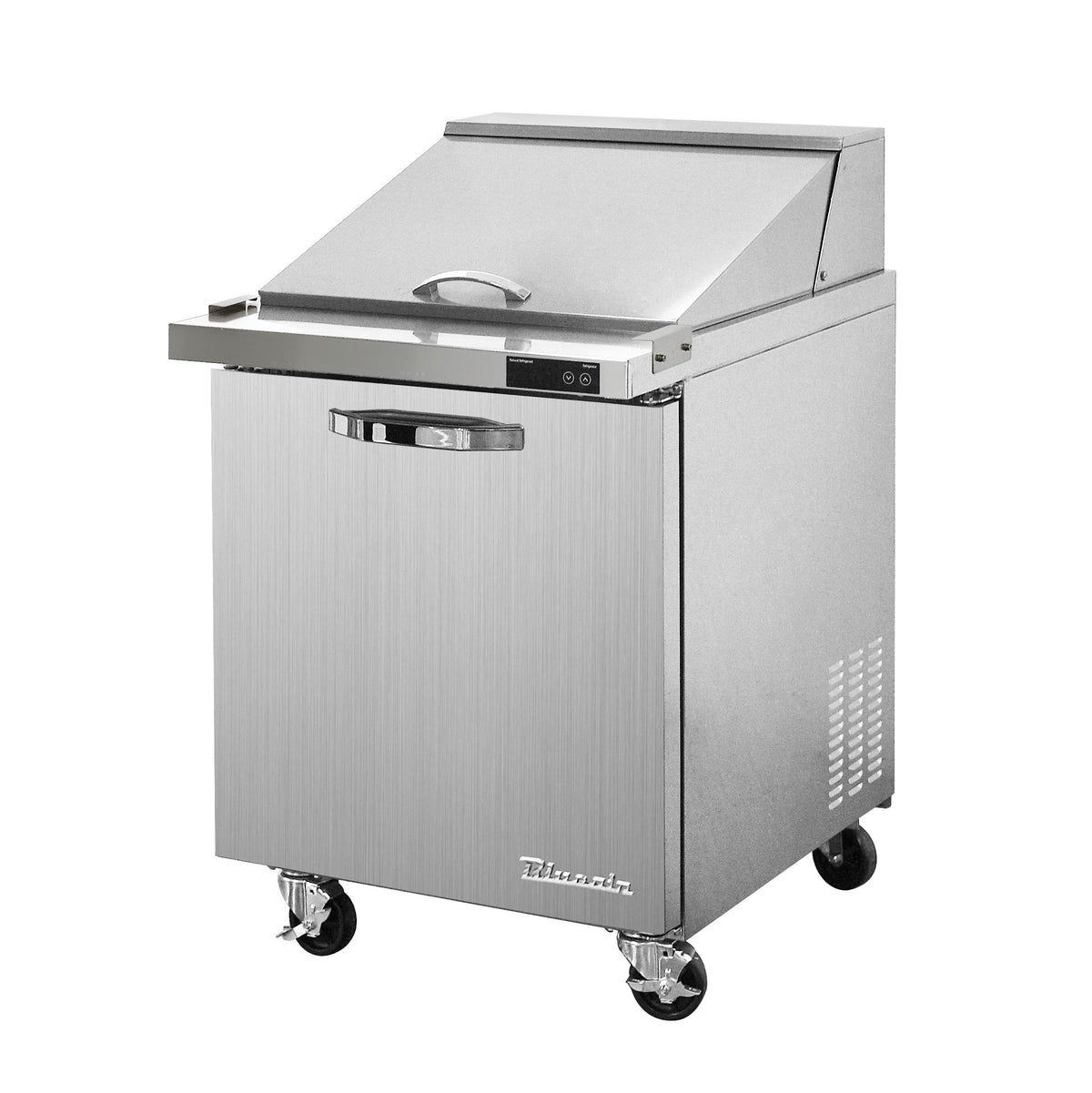 Blue Air BLMT28-HC mega top prep table, front angle view