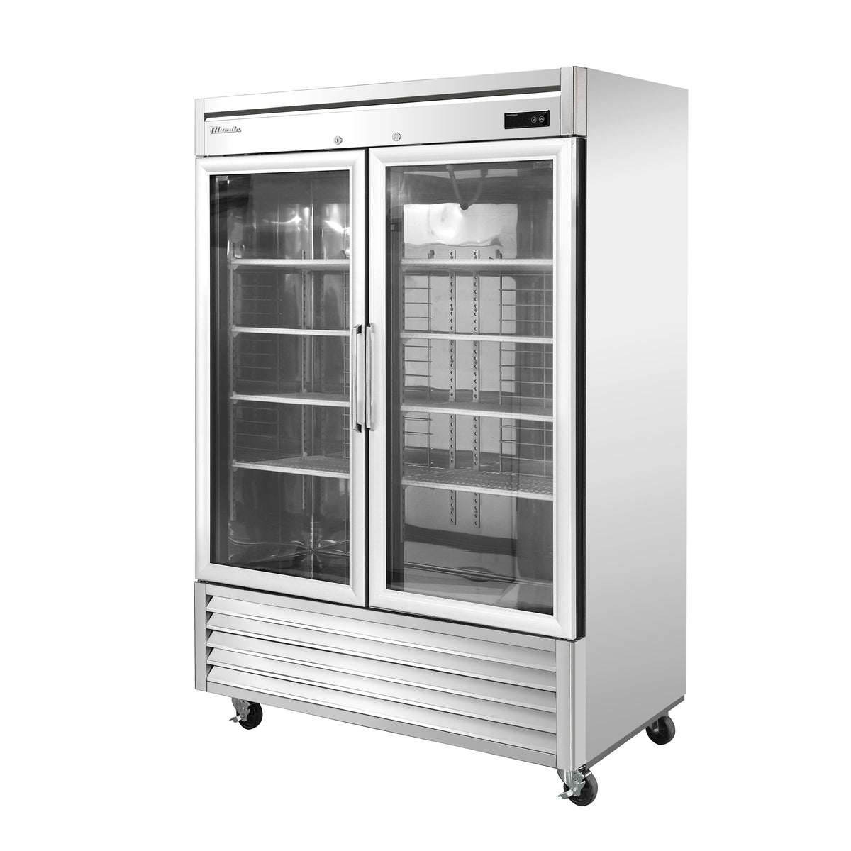 Blue Air BSR49GP-HC glass door proofer, front angle view