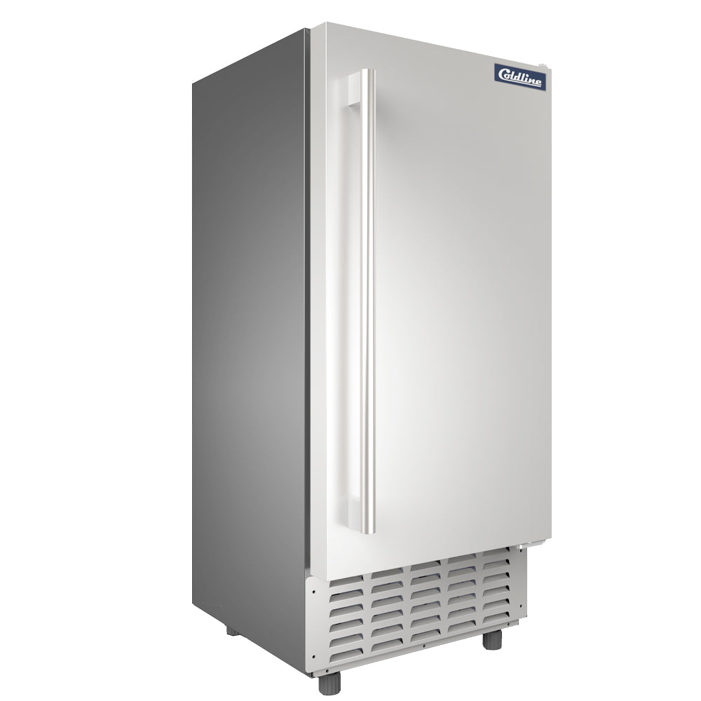 Coldline EIC70D 15" 66 lb. Undercounter Nugget Ice Machine, Air Cooled