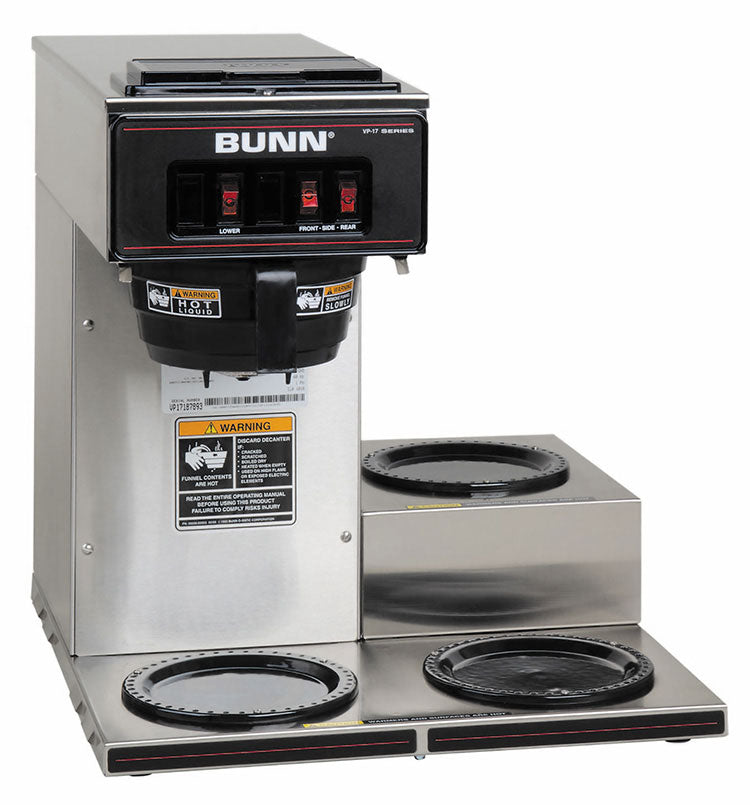 BUNN 13300.0003 Pourover Decanter Coffee Brewer – 120V