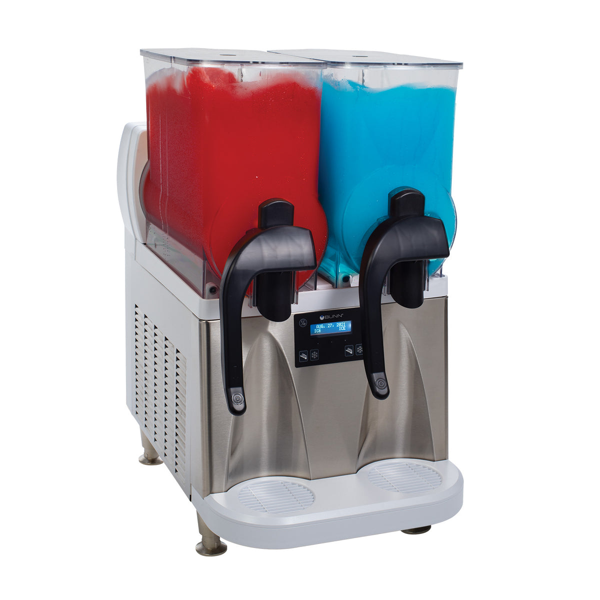 BUNN 58000.0002 ULTRA NX Frozen Drink Machine – Flat Lid, White & Stainless