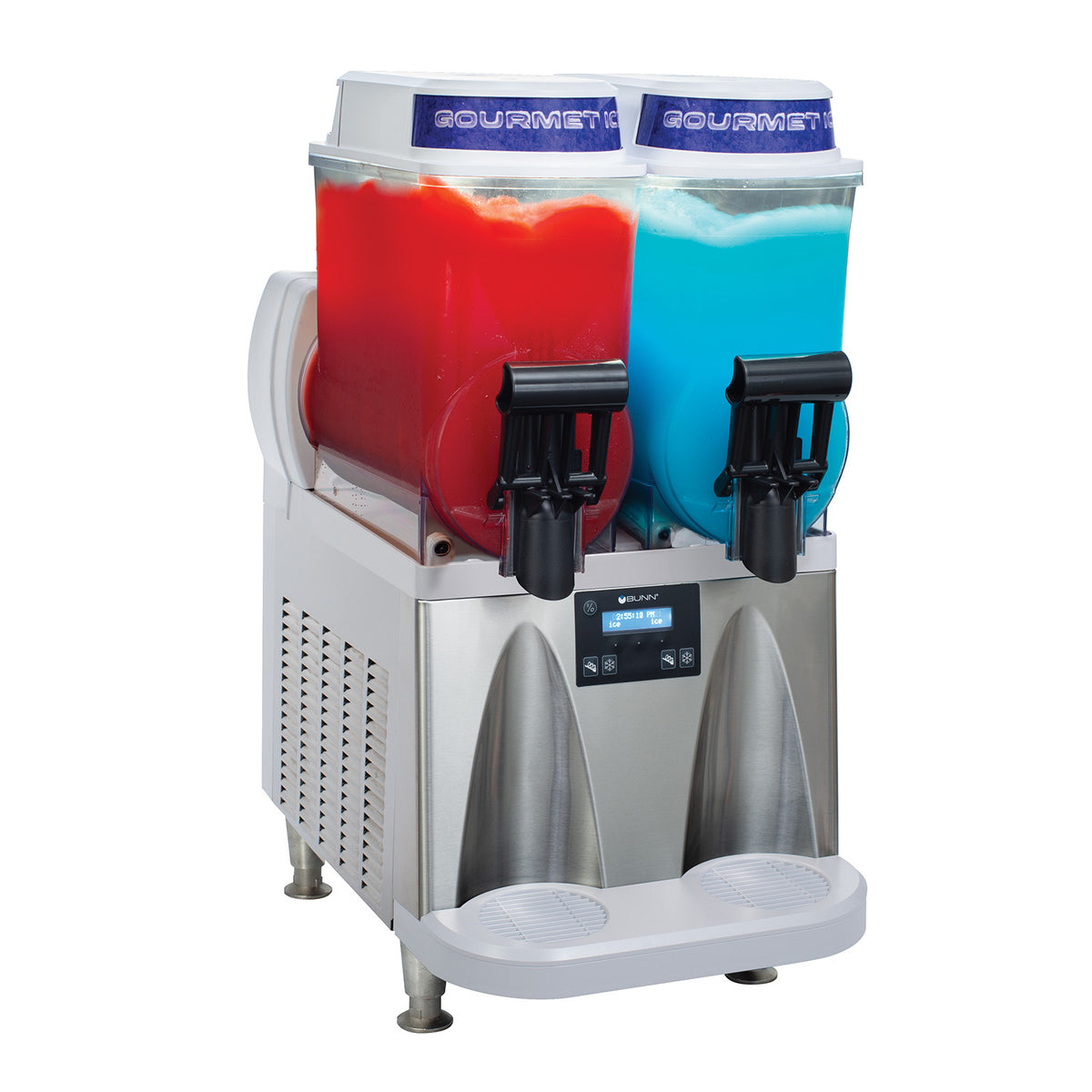 BUNN 58000.0003 ULTRA NX Frozen Drink Machine – Standard Handles, White & Stainless