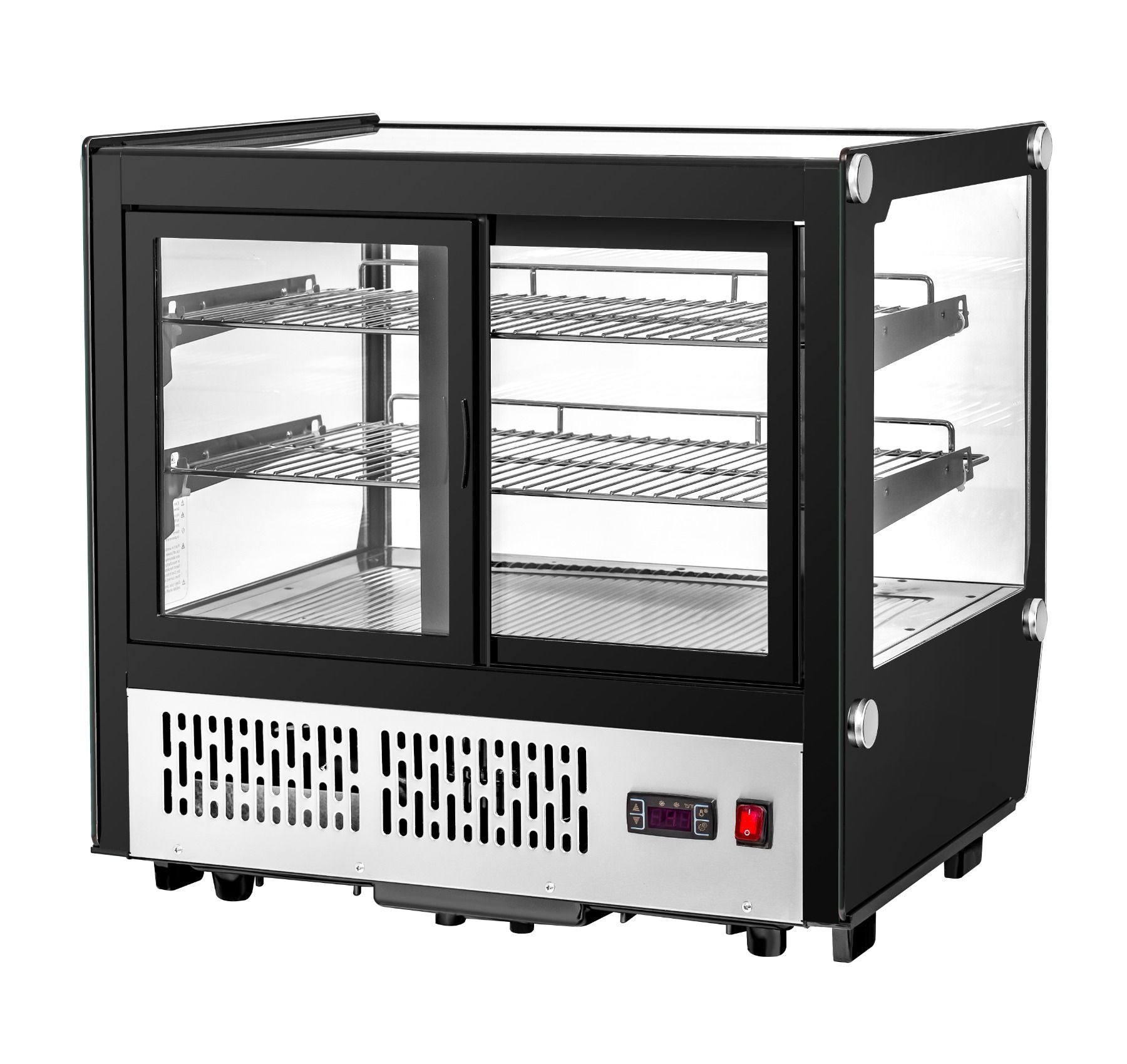 28” Wide Counter-Top Curved Glass Display Case Refrigerator Competitor C-42CTS-28