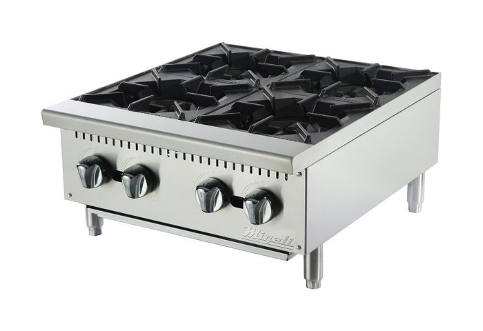 Migali C-HP-4-24 24" 4 Burner Hot Plate - NG