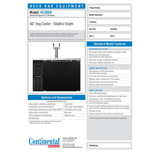 Spec Sheet