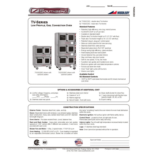 Spec Sheet