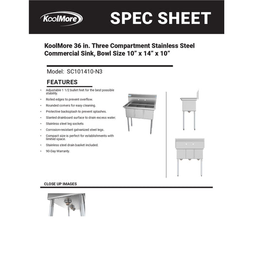 Spec Sheet