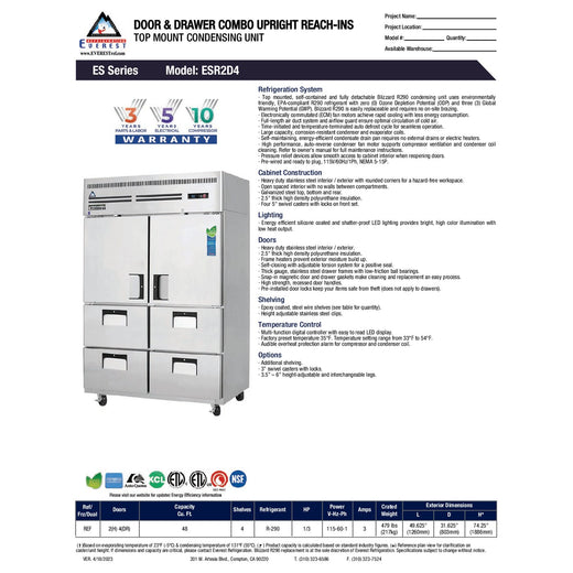 Spec Sheet