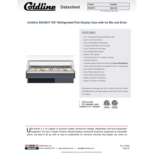 Spec Sheet