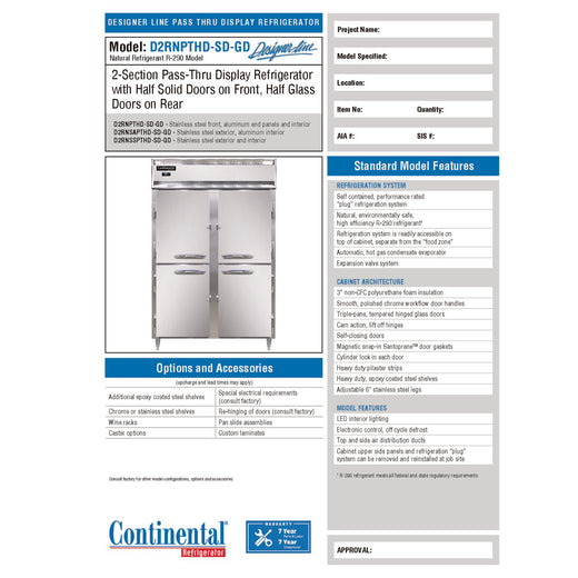 Spec Sheet